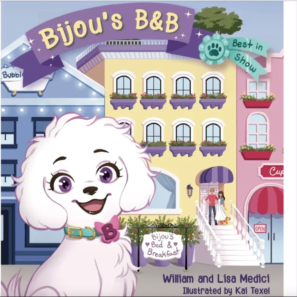 Bijou's B& B Children's Book with personalized Inscription🦋 Pet Children's book